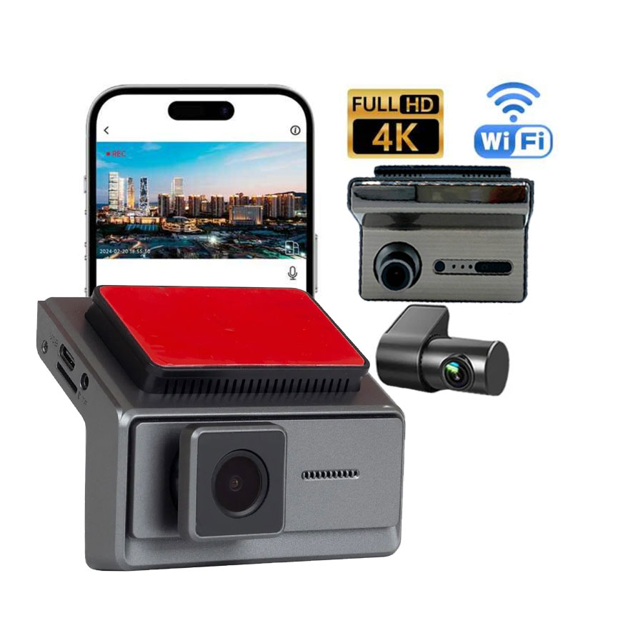 تصویر دوربین ثبت وقایع شیائومی مدل Q9 Pro دو دوربین وای فای ۴K 