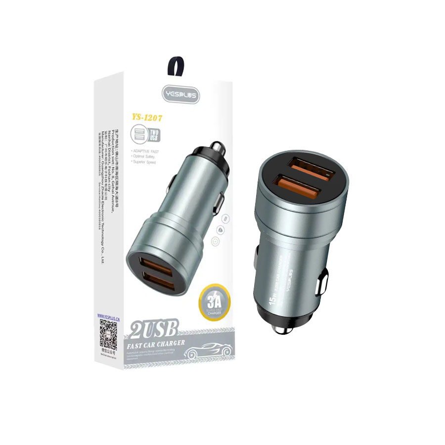 شارژر فندکی خودرو یس پلاس مدل YS-1207