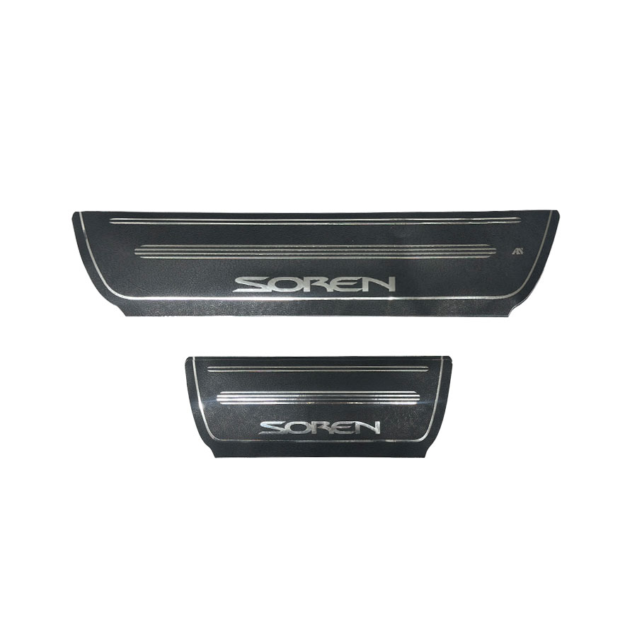 برچسب پارکابی خودرو سورن طرح چرم