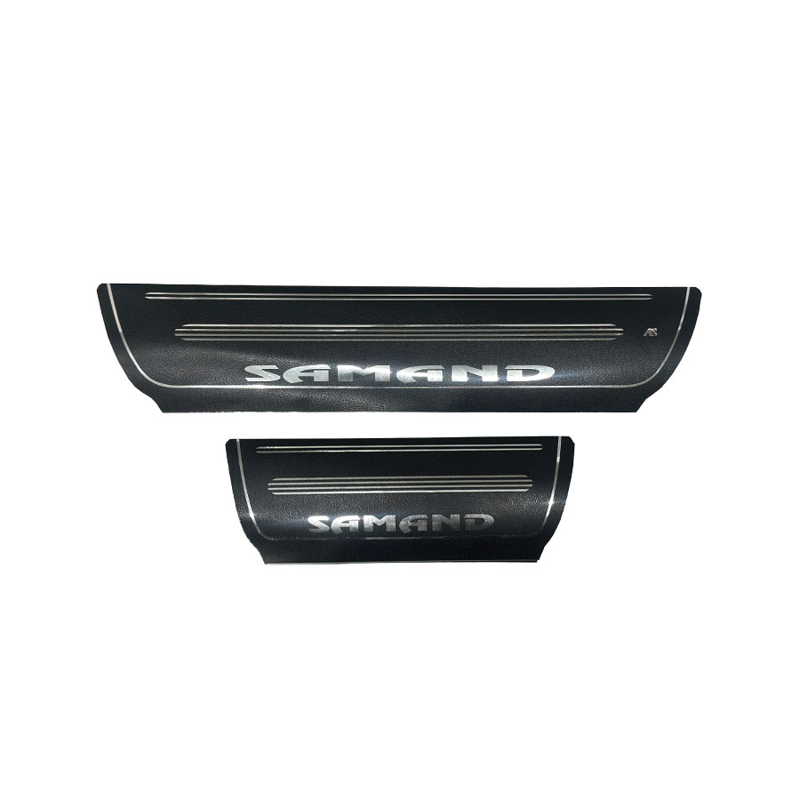 برچسب پارکابی خودرو سمند طرح چرم